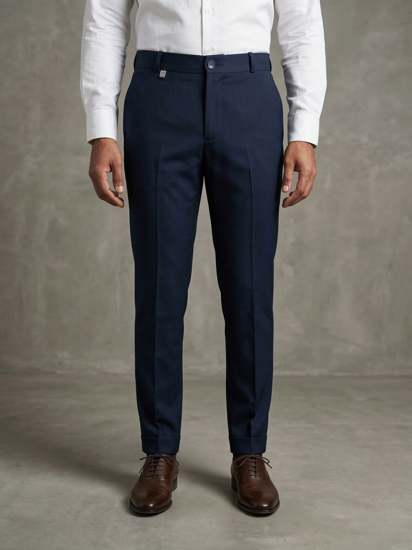 efko Smart-Casual Olive Green Trousers